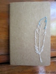 Feather notebook
